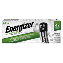 Batterij oplaadbaar Energizer 10xAA 2000mAh