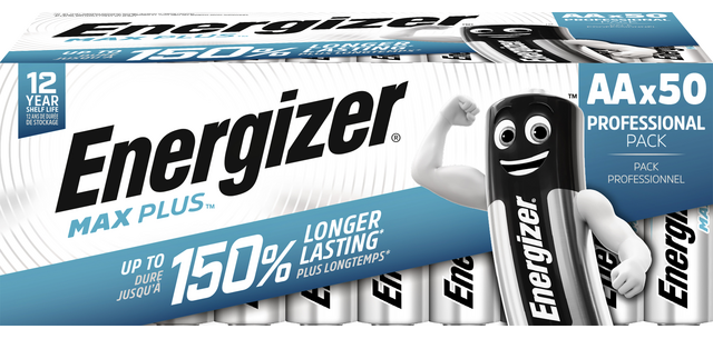 Pile Energizer Max Plus 50x AA alcaline