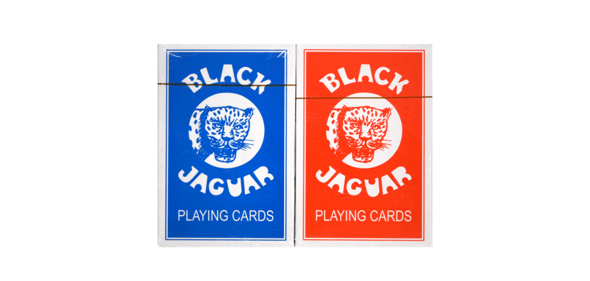 Jeu de cartes Rouge et bleu 2 paquets filmés