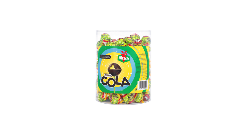 Lolly Hirsch Cola/Zitrone 100x 12g