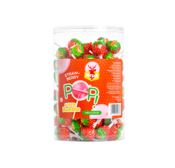 Lolly Hirsch Super Bubble Strawberry 100x17g
