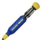 Schroevendraaier Megapro Original met 15 bits blauw