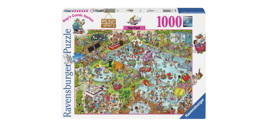 Puzzel Ravensburger Ray Comics The Pool deel 3 1000 stukjes