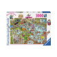 Puzzel Ravensburger Ray Comics The Pool deel 3 1000 stukjes