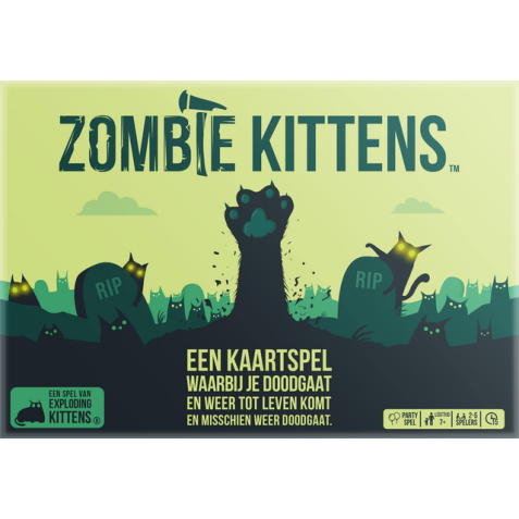 Kaartspel Zombie Kittens