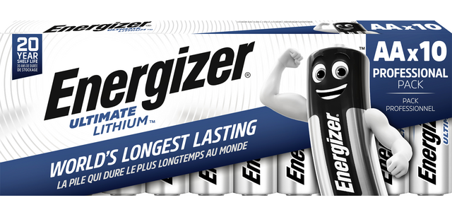 Pile Energizer Ultimate lithium 10x AA
