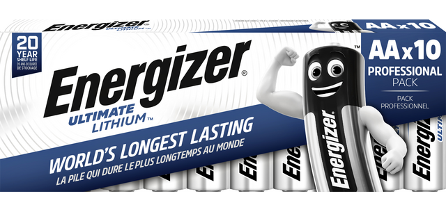 Pile Energizer Ultimate lithium 10x AA