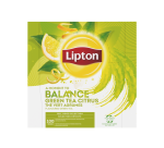 Thé Lipton Balance Green Tea Citrus 100x 1,5g