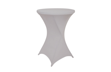 Housse de table haute BRASQ 80cm gris