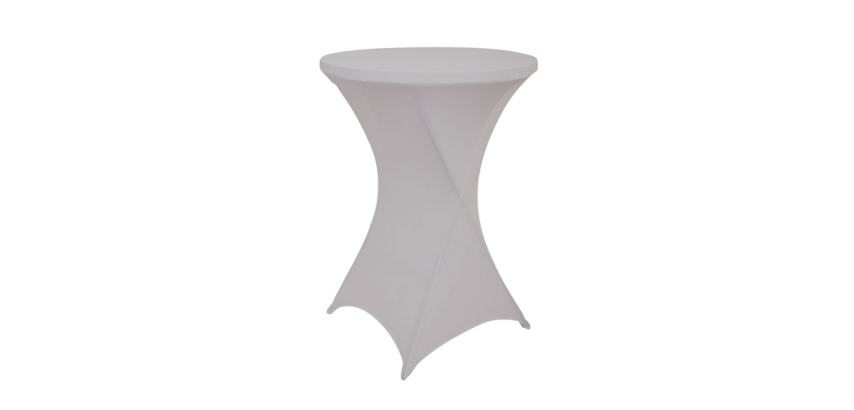 High table cover BRASQ 80cm gray