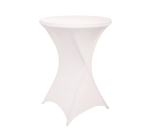 High table cover BRASQ 80cm white