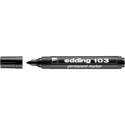 Feutre edding 103 ogive Medium noir