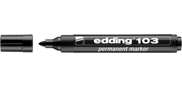 Feutre edding 103 ogive Medium noir