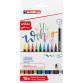 Brushpen edding 1340 glitter assorti set à 10 stuks