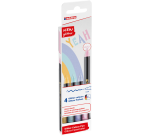 Fineliner edding 1200 fijn glitter pastel assorti set à 4 stuks