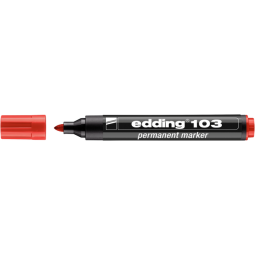 Feutre edding 103 ogive Medium rouge