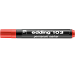 Viltstift edding 103 rond medium rood