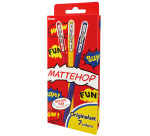 Roller gel Pentel K110 Mattehop Fun Original Medium assorti 7 pièces