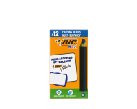 Crayon tableau blanc BIC Kids Multi-surface bleu 12 pièces