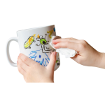 Whiteboardpotlood BicKids Multi Surface blauw doos à 12 stuks