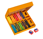 Crayon de couleur BIC Kids Multi-surface Class inclus 2 taille-crayons assorti  10 couleurs pack 40pcs