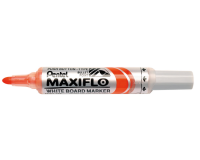 Feutre tableau blanc Pentel Maxiflo MWL5M ogive 3mm orange