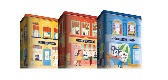 Jules Destrooper Biscuits Flemish Houses
