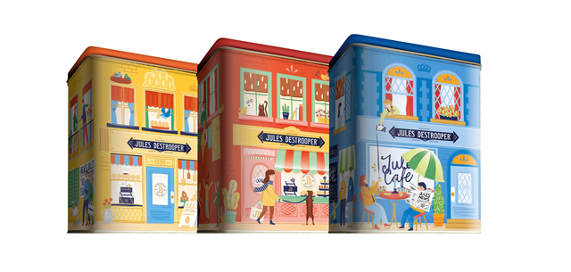 Biscuits Jules Destrooper Maisons flamandes