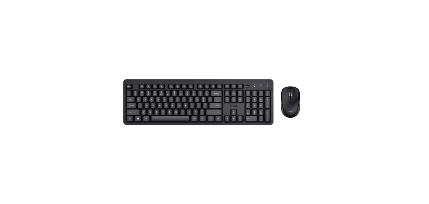 Clavier Trust Ody II sans fil + souris Azerty 25363