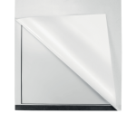 Porte-affiche Nobo magnétique autocollant A3 noir 2 pièces