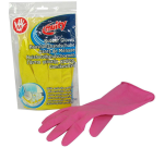 Huishoudhandschoen Multy latex Medium assorti