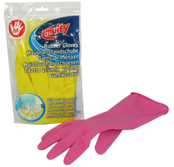 Huishoudhandschoen Multy latex Medium assorti