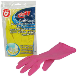 Huishoudhandschoen Multy latex Medium assorti