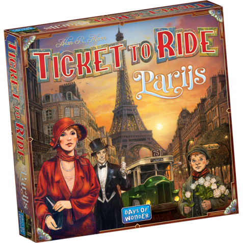 Jeu Ticket to Ride Parijs (néerlandais)