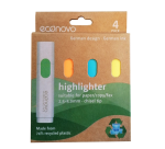 Surligneur Econovo assorti blister 4 pièces