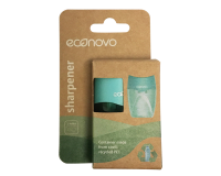 Taille-crayon Econovo 2 trous bleu blister 1 pièce