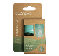 Puntenslijper Econovo dubbel blauw blister à 1 stuk
