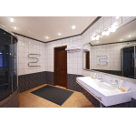 Tapis d'entrée Green-Horse Outdoor Pro 85x150cm noir