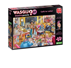 Puzzle Wasgij Destiny 27 De Koffieshop! 1000 pièces