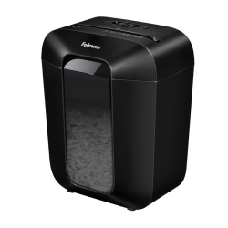 Fellowes powershred lx50 paper shredder particle-cut shredding black
