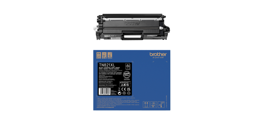 Brother TN-821XLBK - Extra High Yield - Black - Original - Toner Cartridge