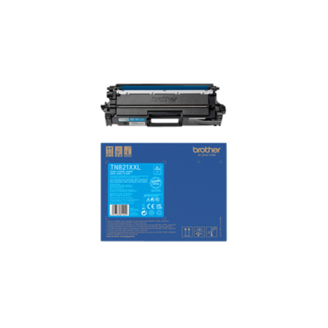 Brother TN-821XXLC - Ultra High Yield - cyan - original - cartouche de toner