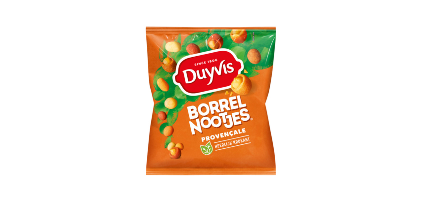 Borrelnootjes Duyvis provencal bag 275g