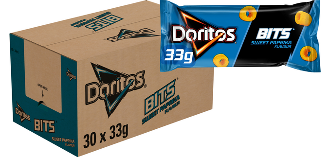 Chips Dorito Bits Zero's sweet paprika sachet 33g