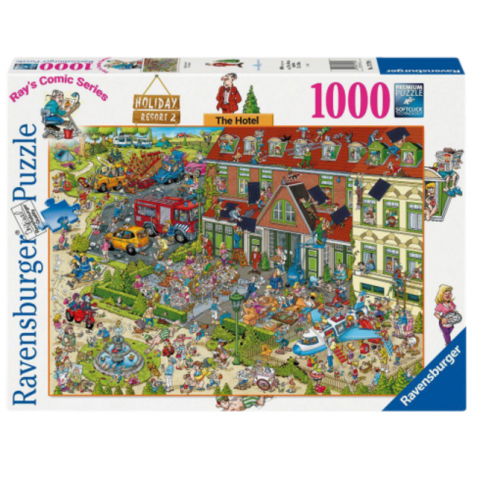 Puzzle Ravensburger Ray Comics Holiday resort 2 The hotel 1000 pièces