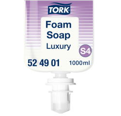 Savon mains Tork S4 Premium 524901 mousse luxe 1000ml