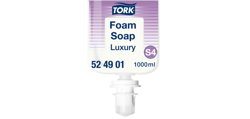 Savon mains Tork S4 Premium 524901 mousse luxe 1000ml