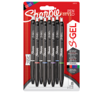 Sharpie S-Gel Medium Assorted Gel Pen Blister Pack 8 Pieces