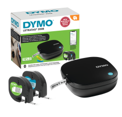 Imprimante étiquette Dymo Letratag 200B Bluetooth 2 rouleau gratuits Pack Promo