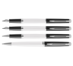 Stylo plume Waterman Hémisphère Colour Blocking Black White CT Medium